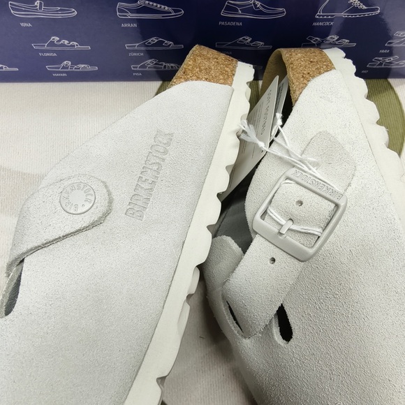 Birkenstock Boston narrow | Cork footbed and suede upper - Picture 4 of 4